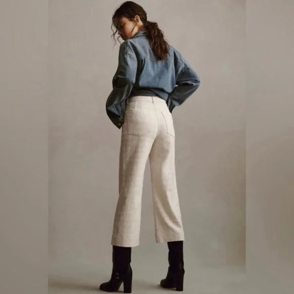 NWT Anthropologie Pilcro The Skipper Wide Leg Pants - Picture 9 of 9